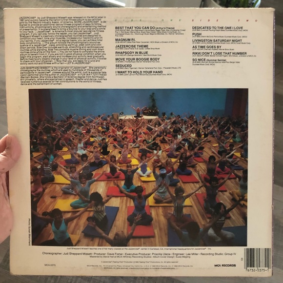 Vintage More Jazzercise By Judi Sheppard Missett Vinyl Record - Picture 2 of 10